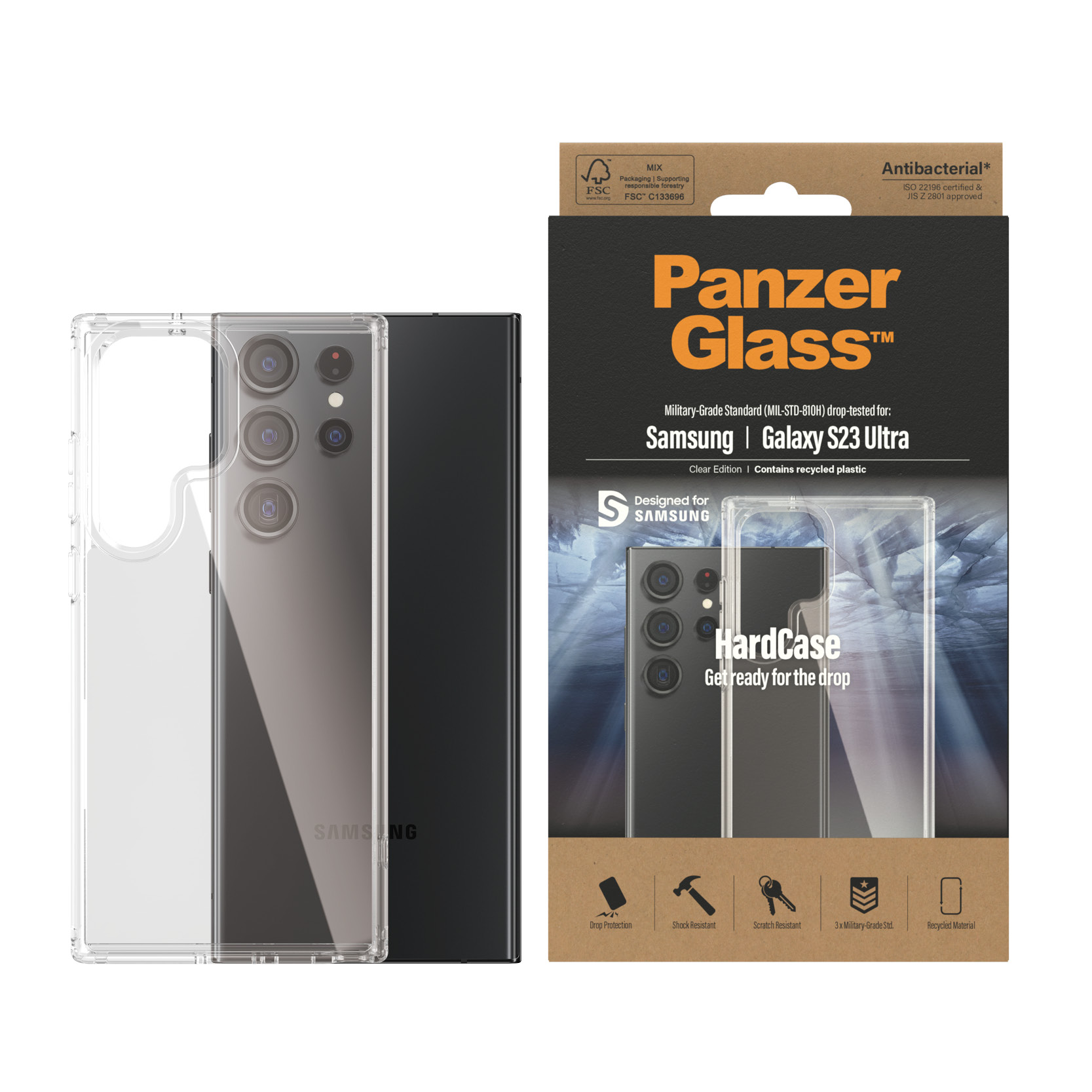 PanzerGlass Hard Case for Samsung Galaxy S 2023 Ultra AB